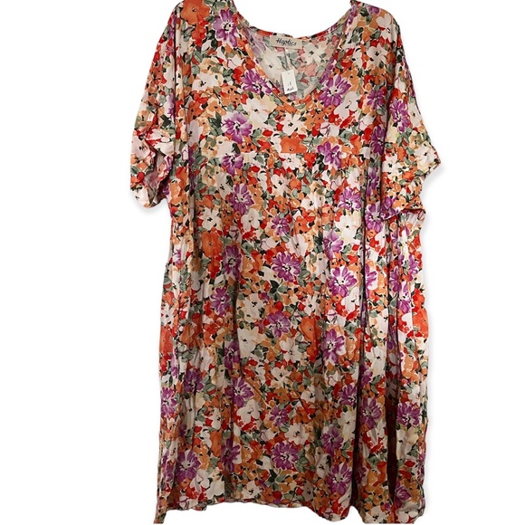 haptics Dresses & Skirts - Haptics • Floral Short Sleeve Dress